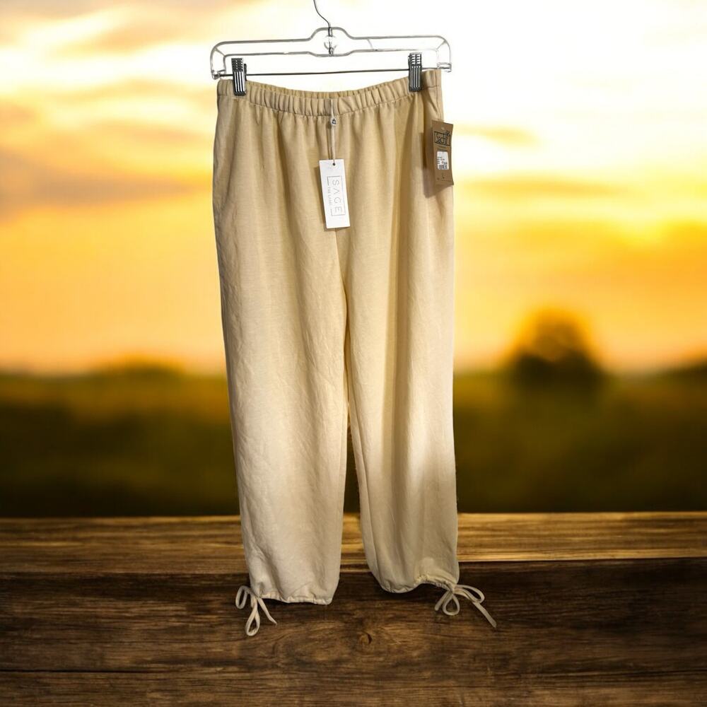 Sage‎ The Label Surf Club Pant in Sand size Large NEW